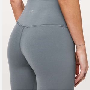 lululemon align leggings in steam blue 23”